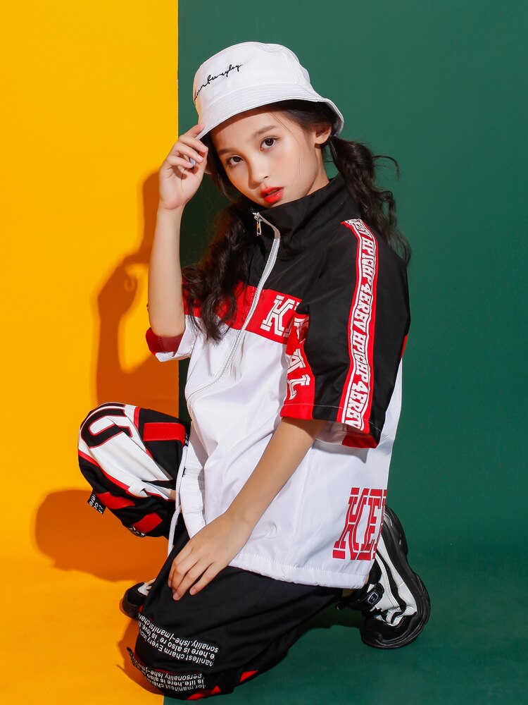 Flickor jazz modern dans kostymer kläder kostymer barn pojkar barn hip hop dans kläder kläder scen kostymer kläder outfits
