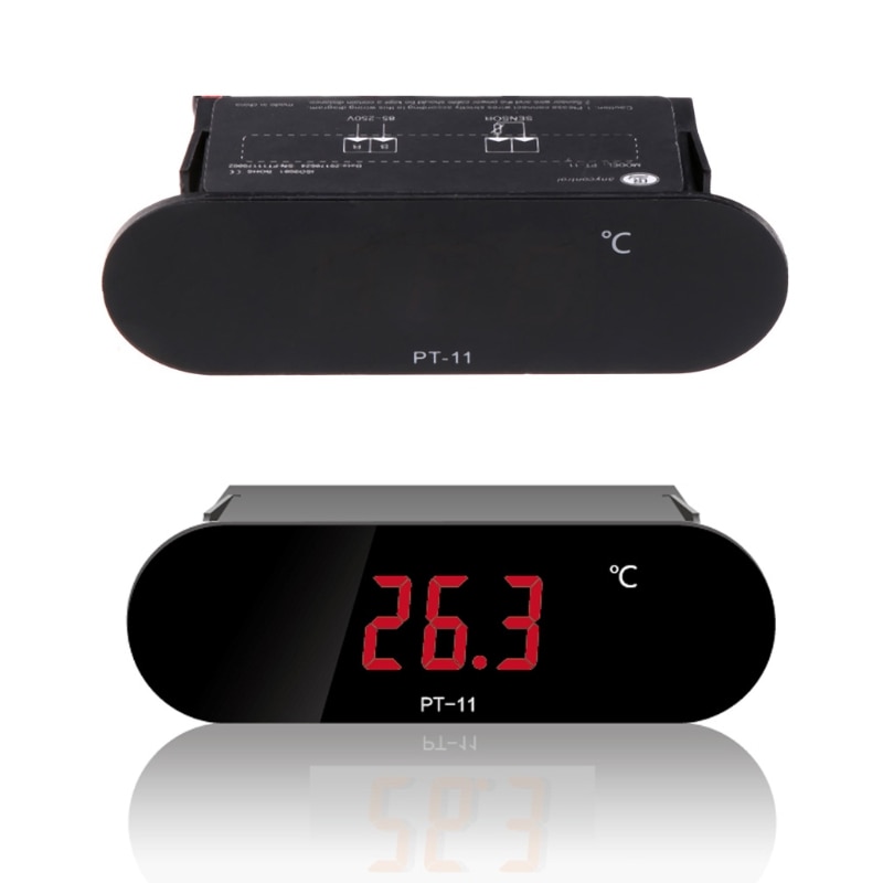 -20~300 Centigrade PT-11 Digital Thermometer Temperature Meter Indicator w/ 2M NTC Sensor