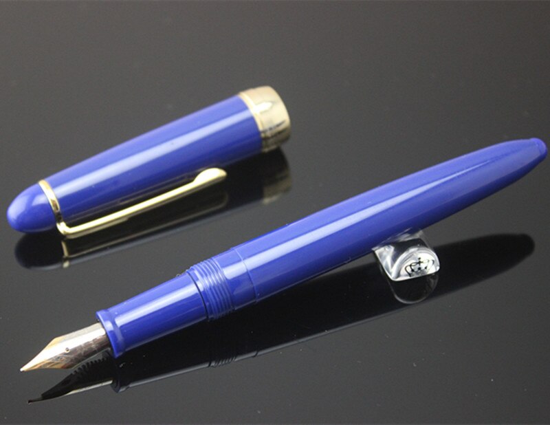 12 Colors Fountain Pen Jinhao 992 Series Medium 0.5 mm Nib pen replace ink student Calligraphy Business: A