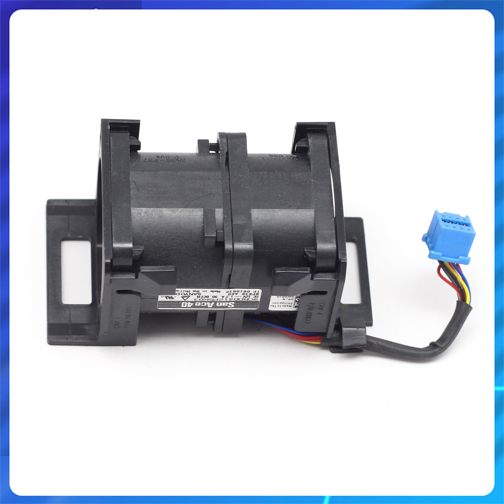 Original CPU Cooler Fan FOR DELL PowerEdge R610 Cooling Fan WW2YY GY134 KVVP3 WP838 Fan Assembly Server Fan Module Server Fan