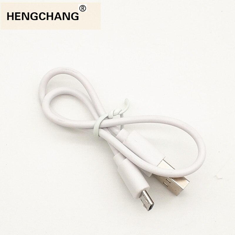 Cable micro usb de 30 cm, cable corto de línea de carga 1A para banco de energía, humidificador, calentador, dispositivo usb 2 uds