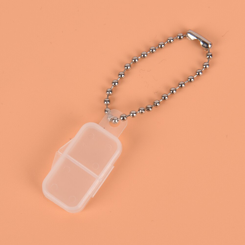 Hearing Aid Clear Plastic Battery Case Batteries Box Button Battery Storage Protective Holder Hard Case Fit For 312# 10# 675#