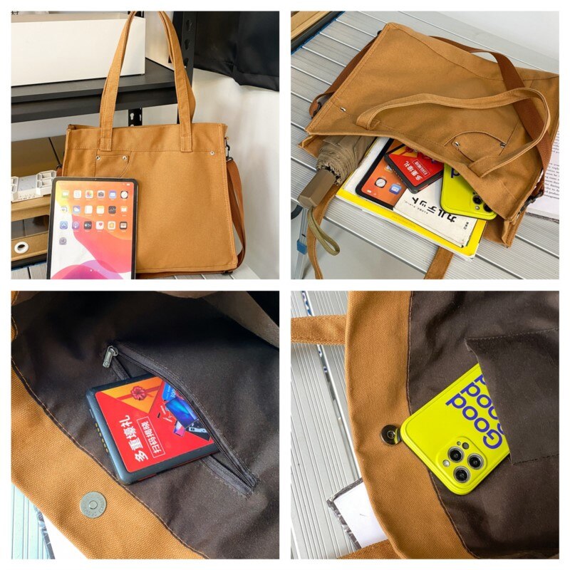 Leinwand Umhängetaschen Für Frauen Luxus Handtaschen Frauen lässig Tragetaschen Schulter Tasche Damen Handtasche