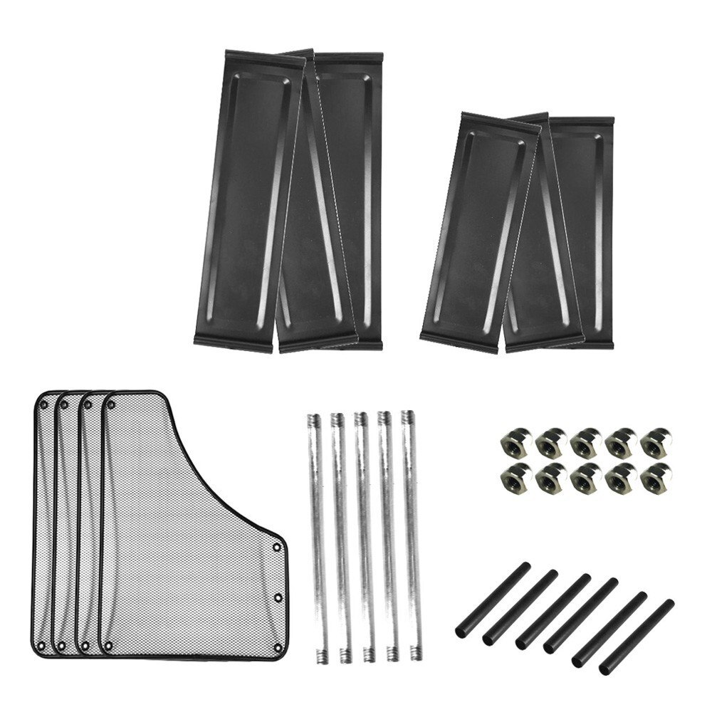 3 Compartment Metal Mesh Magazine File Holder Desk Book Organizer Document Rack Office Accessory