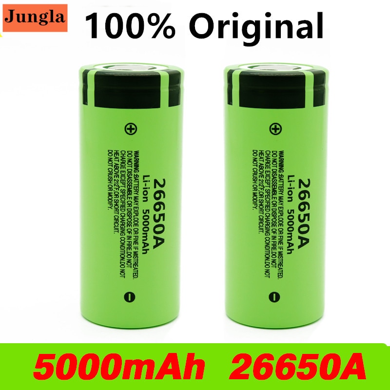 26650 3.7V 5000 Mah Batterij Hoge Capaciteit 26650 20A Power Batterij Lithium Ion Oplaadbare Batterij Voor Speelgoed Zaklamp
