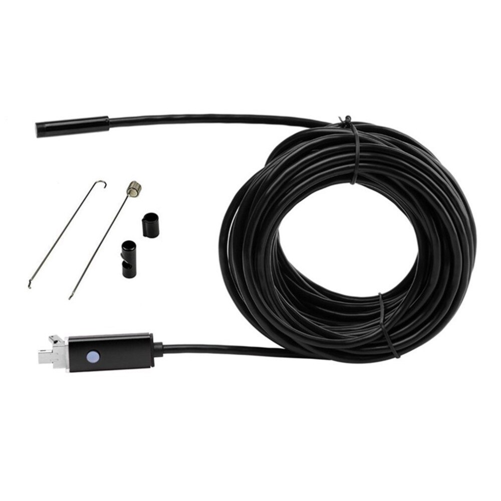 LESHP 10M 7mm Endoscope Camera HD USB Android Endoscope Waterproof 6 LED Borescope Inspection Camera Endoscope For Android PC