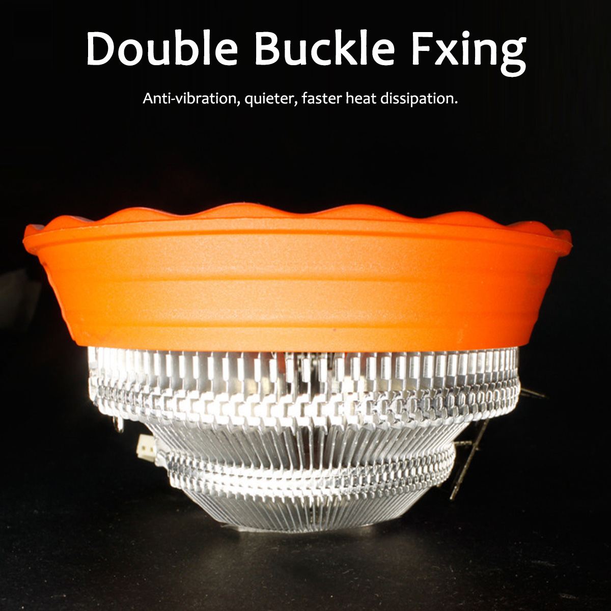 CPU Cooler Fan 12V Hydraulic Bearing Heatsink RGB Fan Computer PC Case Cooling Radiator for Intel LGA 775 1150 1155 1156 AMD1150