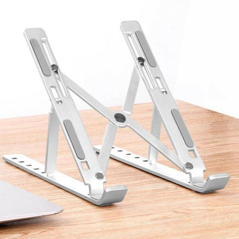 Verstelbare Office Notebook Houder Rack Draagbare Houder Laptop Opvouwbare Universele Tablet Aluminium Computer Voor Pc S H1Q0