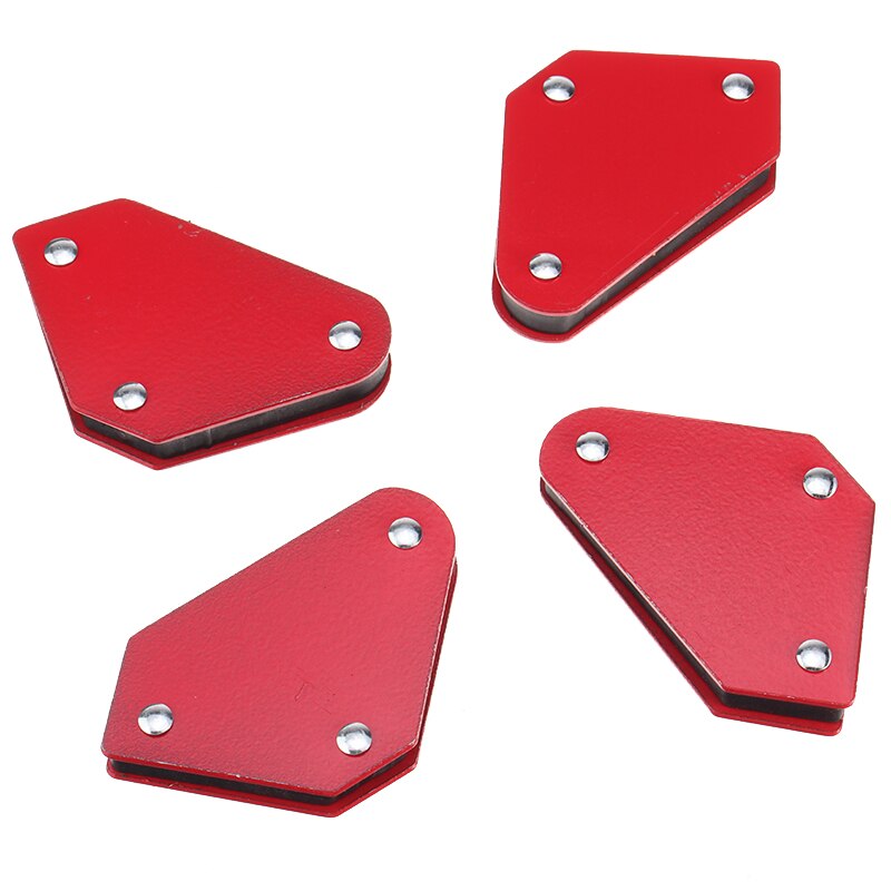 4pcs/set Triangle Welding Positioner Magnetic Fixed Angle Soldering Locator Magnet Weld Holders For Welding Marking