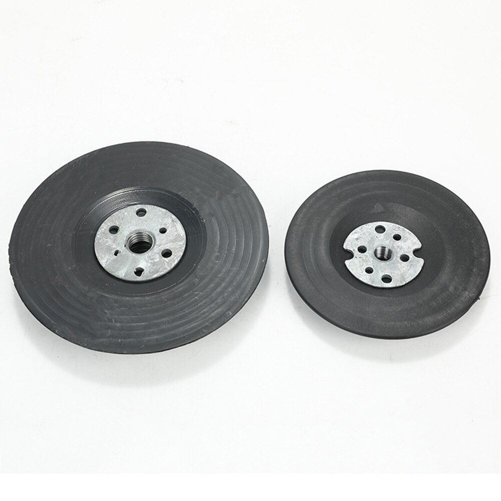M10 M14 Angle Grinder Plastic Backing Pad For Abrasive Sanding Fibre Grit Disc Polishing Tray Pallet Sandpaper Polishing Disc