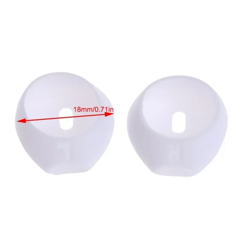 1-20 pares de auriculares de silicona suave antipérdida para Airpods iPhone 5/6/7/8S auriculares auriculares Protector de auriculares