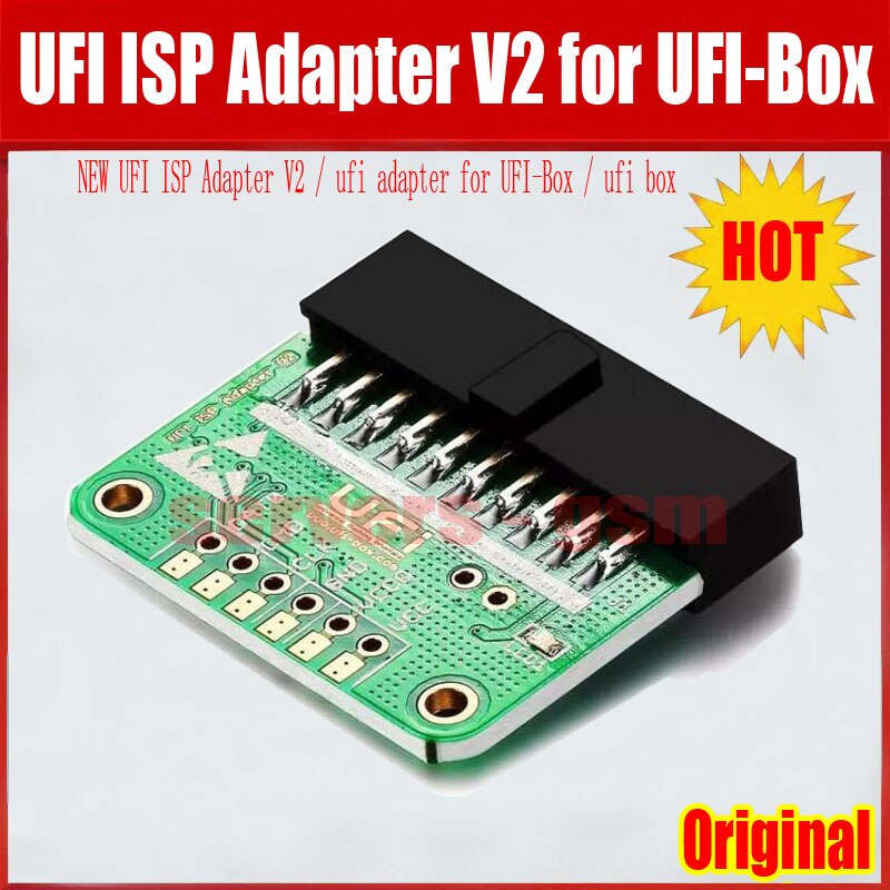ORIGINELE UFI ISP Adapter V2/ufi adapter voor UFI-Box/ufi doos