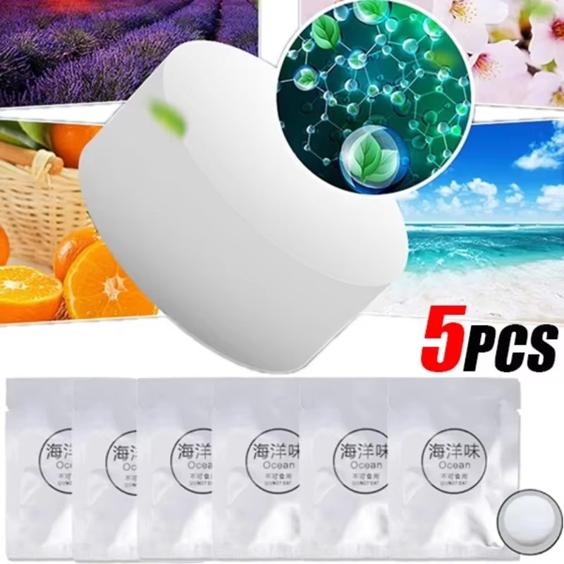 5-40pcs Air Freshener Replacement Tablet Refill Solid Perfume Flavor for Car Air Vent Fragrances Diffuser Air Purifier Ashtray