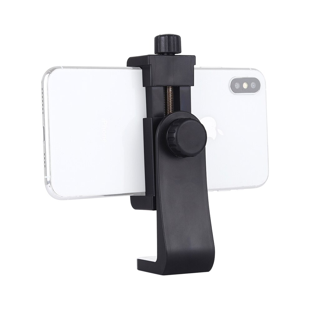 Universele Smartphone Tripod Mount Telefoon Houder Adapter 360 ° Draaibare Klem Stand Monopod Selfie Verstelbare Clip