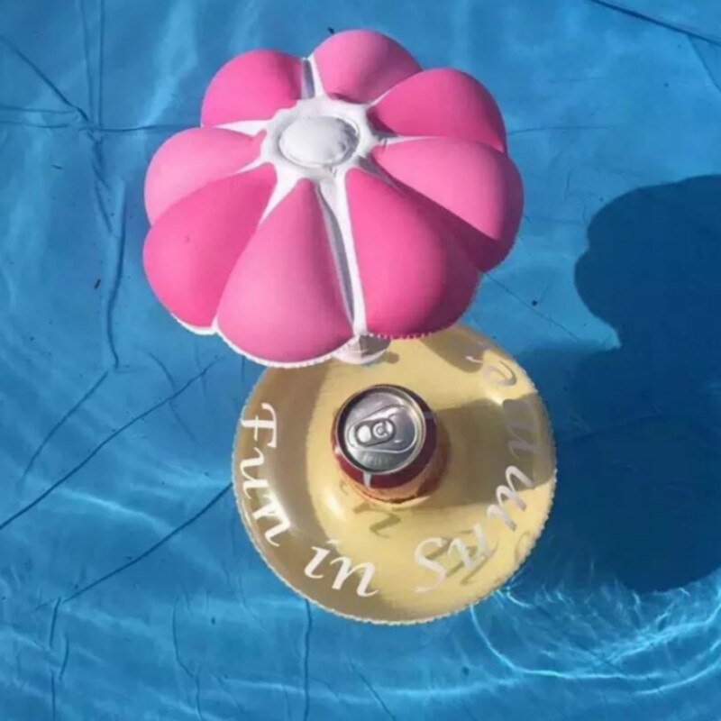 Hete Verkoop Pvc Opblaasbare Games Bekerhouder, Zomer Indoor En Outdoor Paddestoel Cup Stander.10pcs/Lot