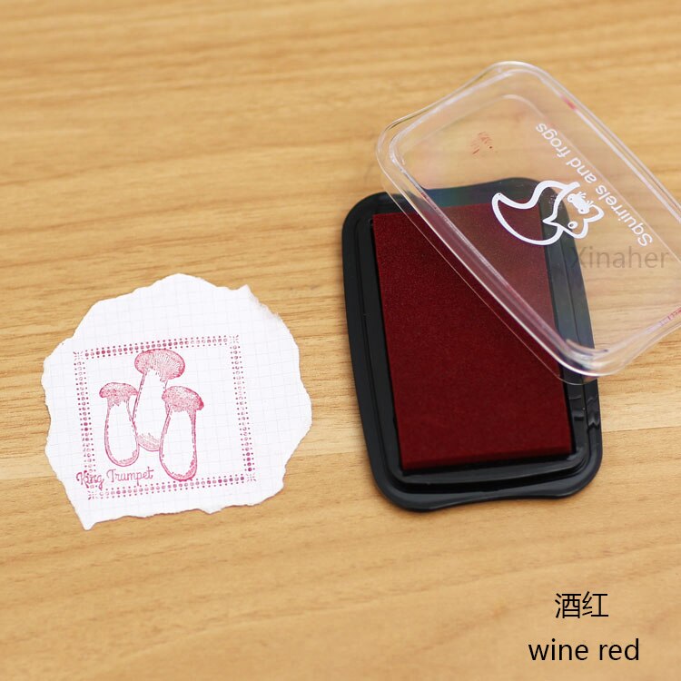 16 Kleuren Big Size Stempelkussen Craft Olie Gebaseerd Diy Inkt Pads Voor Spons Stempels Stof Scrapbooking Decor Vingerafdruk Seal Stamp pad: G
