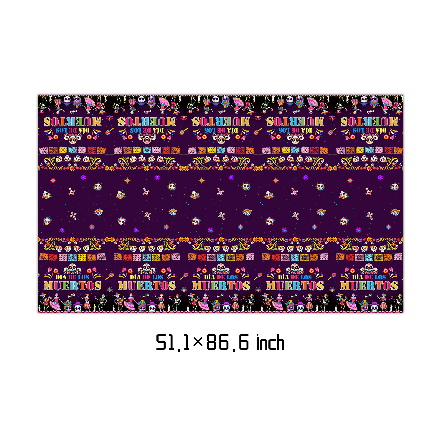 Decoraciones de cumpleaños con tema del Día de los Muertos, vajilla desechable para , servilletas de papel, vasos, platos, manteles, paja: Gris claro