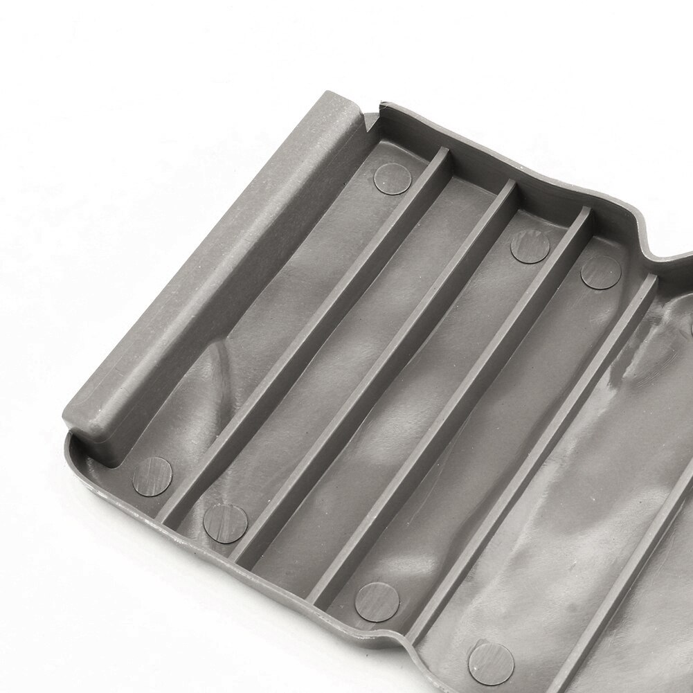 10Pcs Grey Garden Fence Edging Cobbled Stone Effect DIY Plastic Lawn Edging Plant Border Decorative Garden Landscape