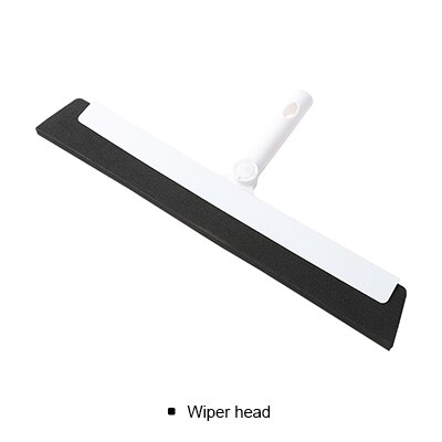 Household Wiper Mop Bathroom Floor Sweeping Water Magic Broom Multi-function Household Bathroom Floor Scraping Wiper Mop: Light Grey