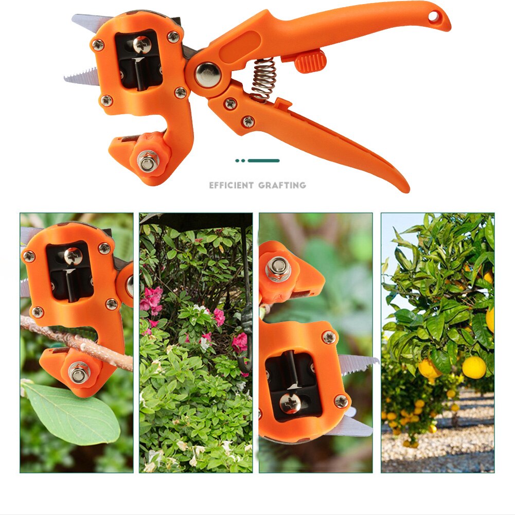 Fruit Plant Boom Snoeischaar Landbouw Snoeischaar Tak Cutter Enten Snoeischaar Schaar Boomgaard Tuin Gereedschap Kit Groen