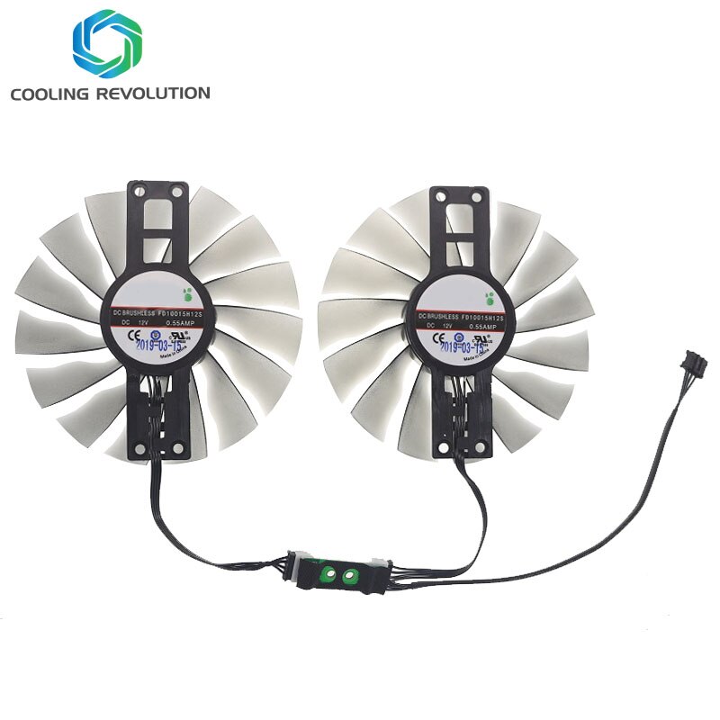 95MM GAA8S2U FD10015H12S Fan GTX1080T GTX1080 GPU Card Cooler For Palit GTX 1080 Ti 1080 GameRock Cards as replacement