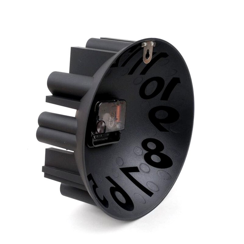 Living Room Art Deco Wall Clock Retro Single-Sided Battery-Powered Retro Garden Art Digital Clock Wall Clock