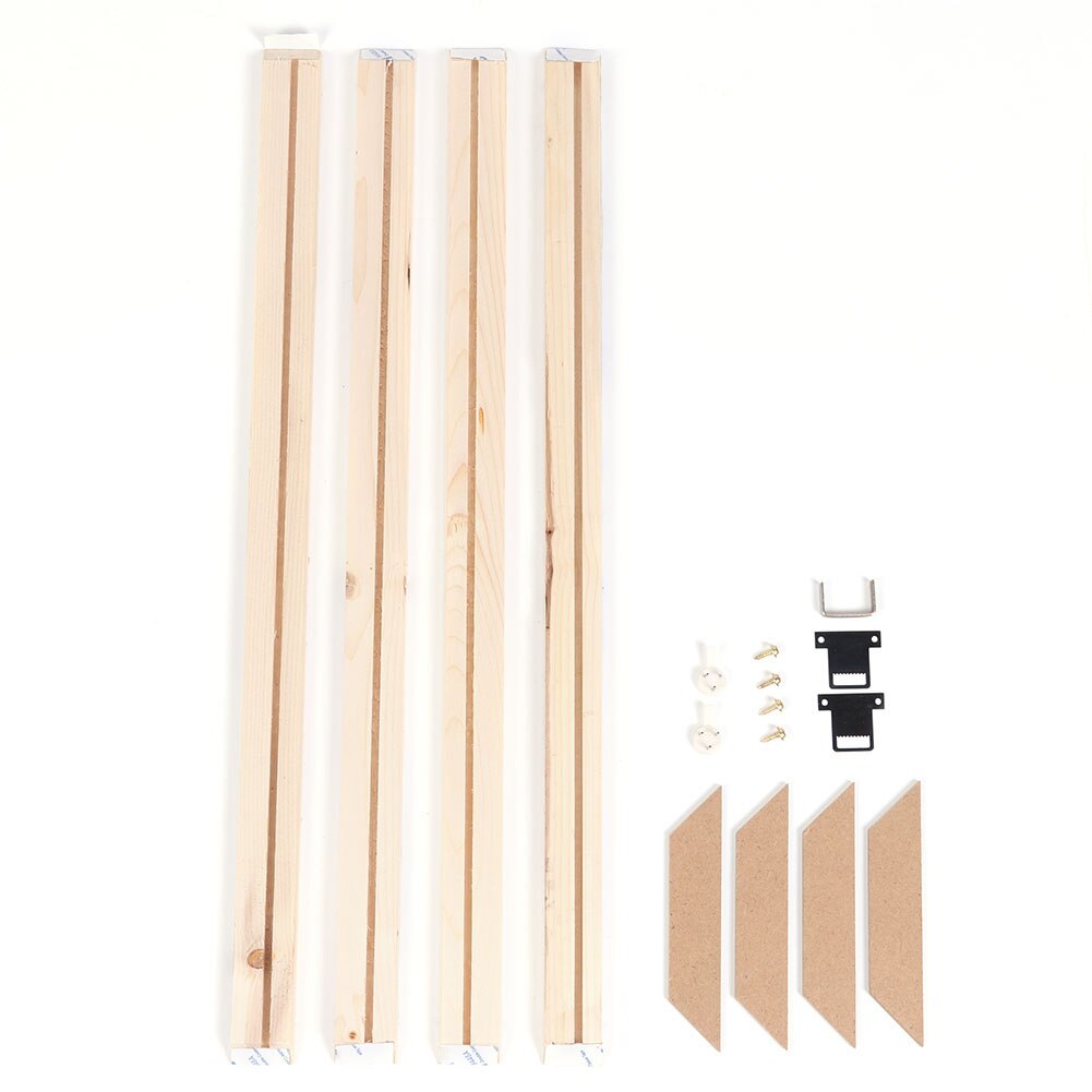 DIY Solid Wood Canvas Painting Frame Kit Wooden Photo Poster Inner Frames: 50X50cm	
