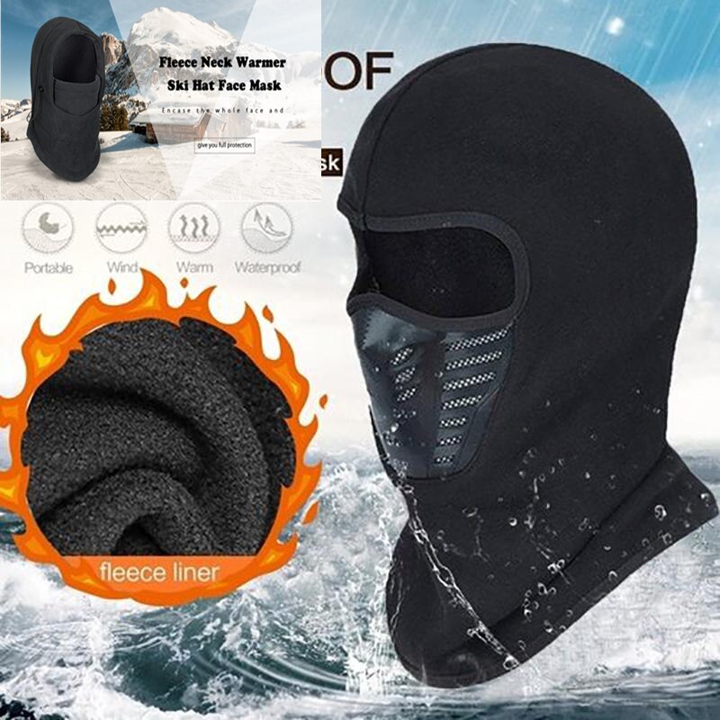 Sally face Full Face Cover Warm Hood Face Mask Hat Neck Helmet For Men Women Exercise Bicycle Thermal Fleece Balaclava Hats