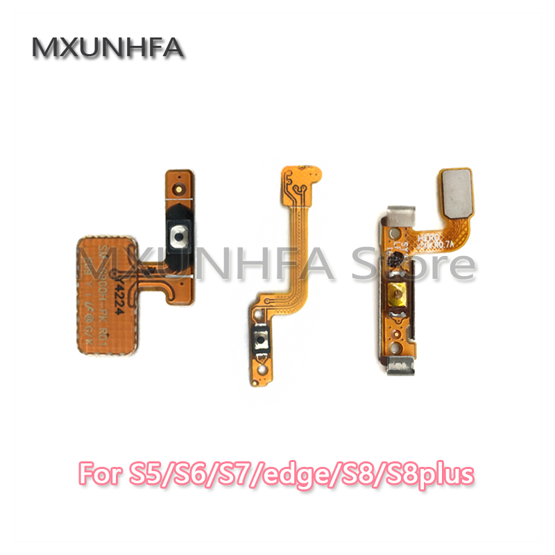 Power Flex Voor Samsung Galaxy S3 S5 S6 S7 rand S8 plus Schakelaar Knop AAN UIT Connector Flex Kabel