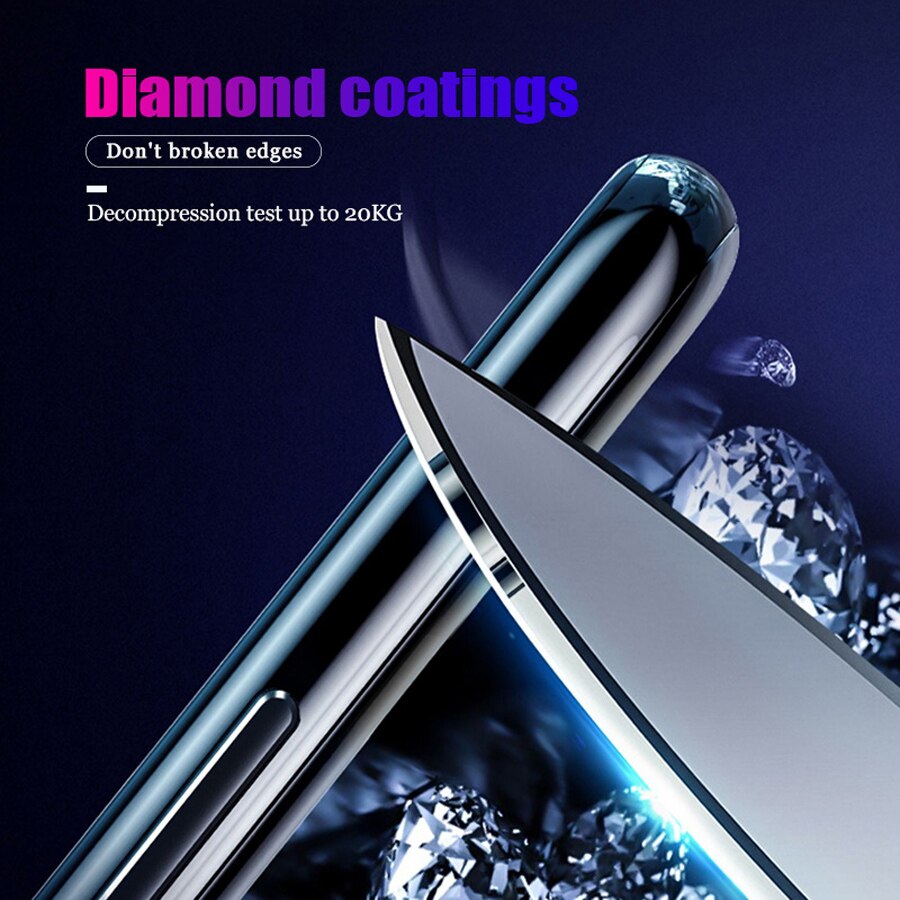 Protecteur d'écran 9D, 3 pièces, en verre trempé 5G, pour Huawei Nova 8 7 6 SE 7i 5T Y9a Y7a Y9S Y8S Y8p Y7p Y6p Y5p