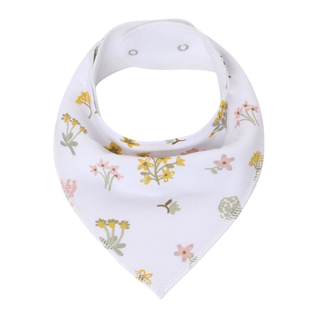 Bandana de bebé de gran Baberos triangulares para bebé de algodón de dibujos animados para recién nacidos herramientas de alimentación comer paños de eructo accesorios yl: N