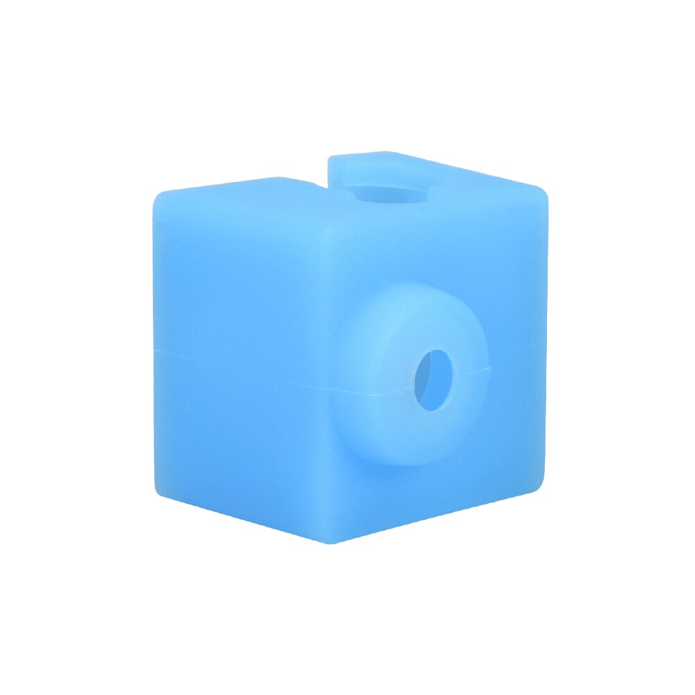 V5 Heat Block Silicone Sock Aluminum Block For V5 J-Head 3D Printer Anycubic Original I3 Mega Hotend 3D Printer Parts: 2PCS / Blauw