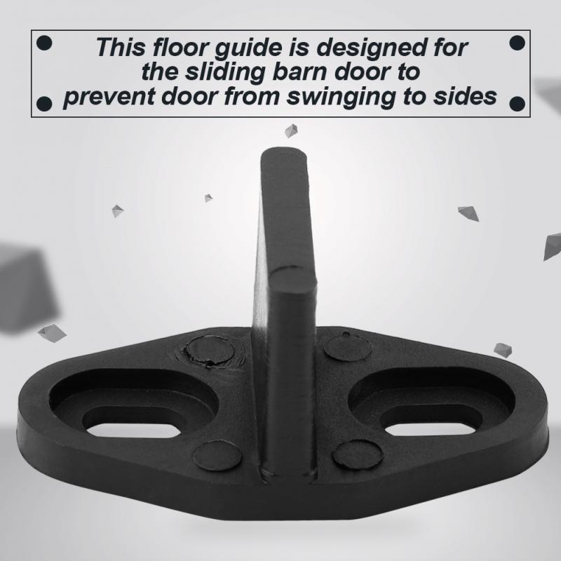 Justerbar gulvguide i kulstål til skydedør til skydedøre skydedørsbeslag glidespor nederste låge hardware tilbehør