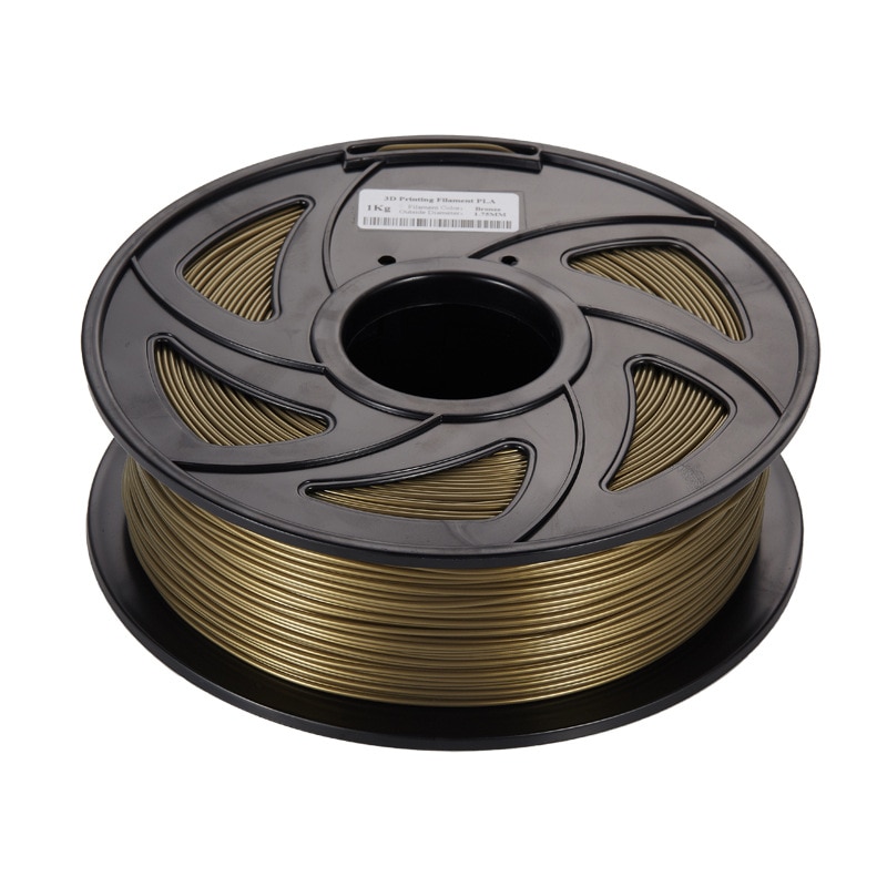 20% Percent Metal +80% PLA 3d printer filament Metal PLA Filament 1.75mm Brozne Aluminium Copper impressora 3d filamento