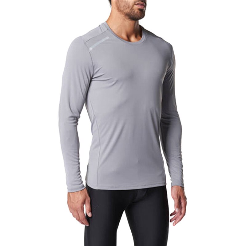 Men UPF50+ Long Sleeve Performance T-Shirt UV Sun Protection Quick Dry Outdoor Top HB88