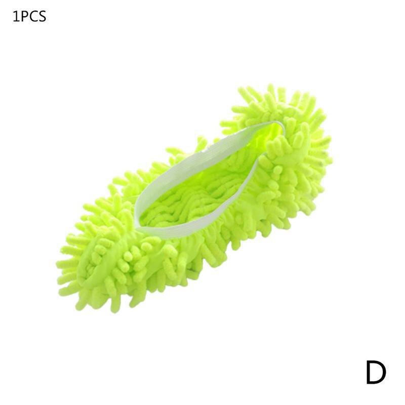 1 cubierta Limpieza de pc para zapatos, multifunción, limpieza de suelo, limpiador de polvo para el pelo, zapatillas para vagos, mopa, herramienta para limpiar zapatos, hogar Ho K9N4: D