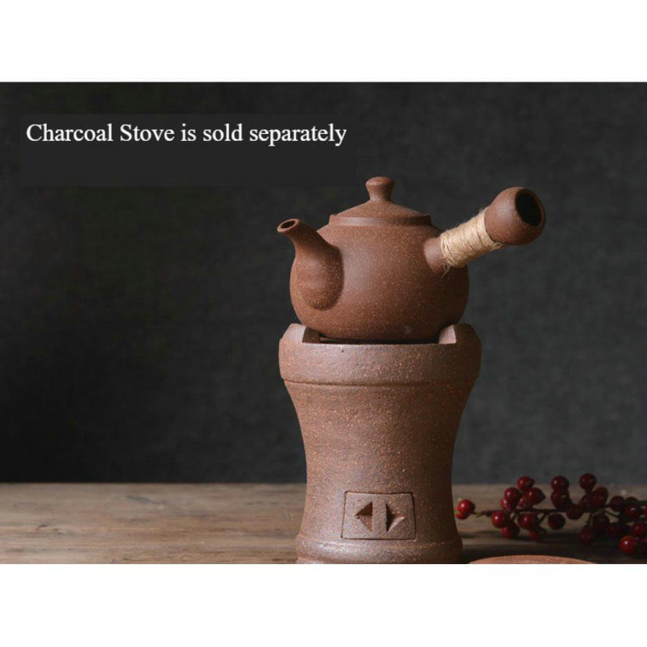 "KingTeaMall" Chaozhou Ceramica di Acqua Bollente Bollitore nei pressi di 530ml Cinese Gongfu Teawares, Teasets, Teatools, Regali