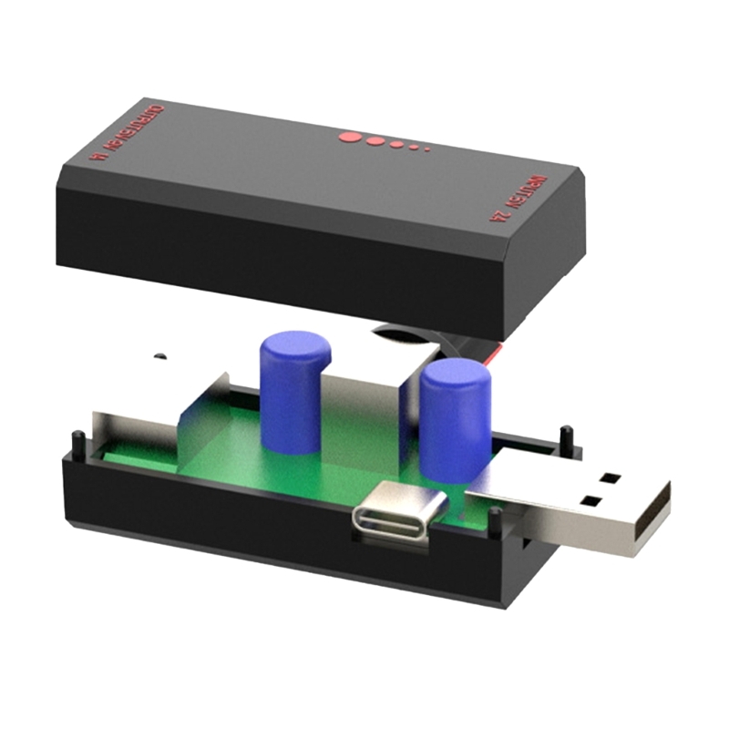 USB-Lüfterregler, effizienter USB-Lüfter, stufenloser Geschwindigkeitsregler für Büro und Zuhause, USB-Lüftersteuerung für