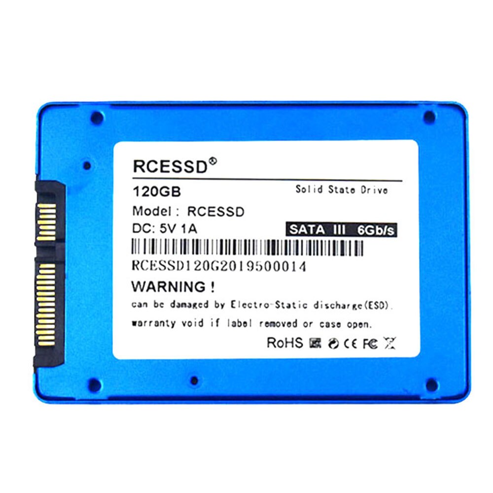 RCESSD metal niebieski SSD 2.5 120GB 240GB 360GB 480GB 960GB dysk SSD HP 128GB 256GB 256GB TB