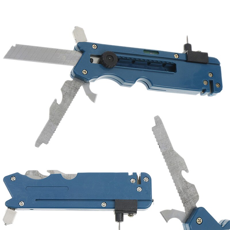 1PC Multifunction Glass Cutter Glass Tile Cutter Metal Cutting Kit Tool with Measure Ruler