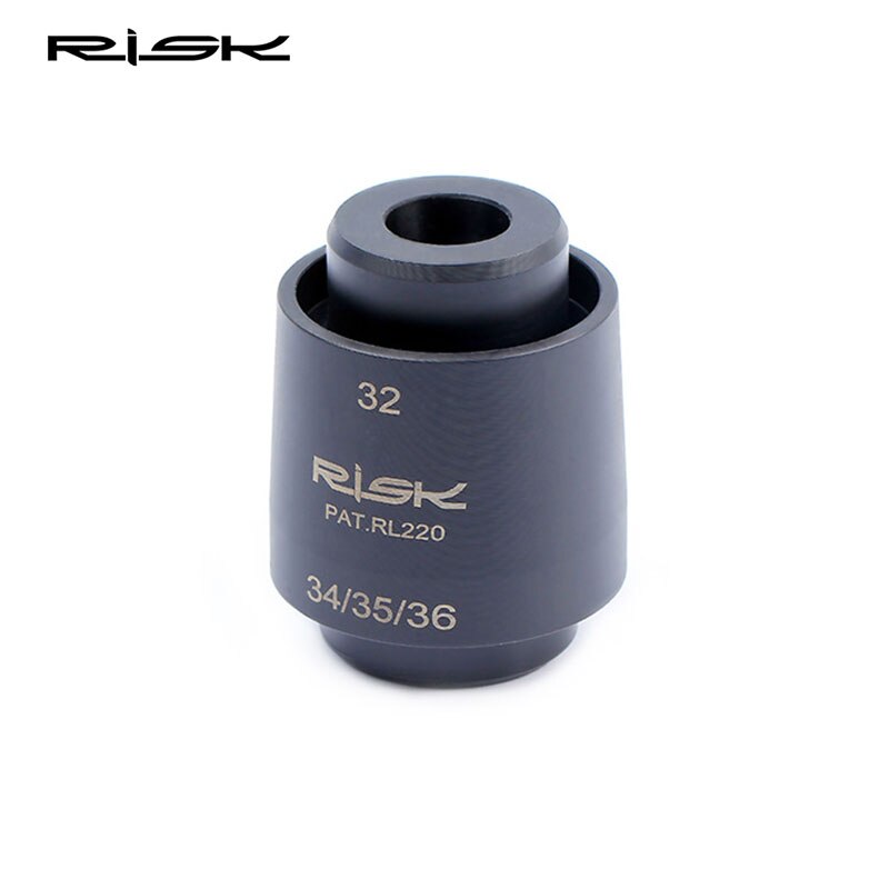 RISK MTB Bike Suspension Fork Seal Install Tool,Fit 32/34/35/36mm Bicycle Shock Front Fork,4-in-1 Dust Seal Installation Tool