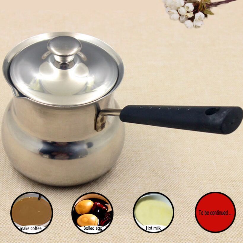 Diameter 6,8,10 cm matkvalitet rustfritt stål med stållokk suppe gryte kokekar husholdning hermetikk ovn lager gryte totalt nonstick