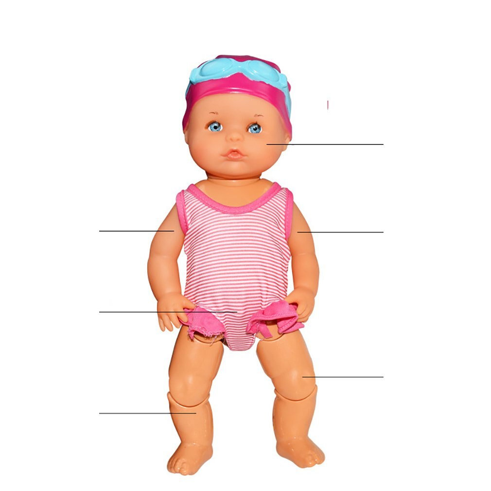 freundlicher Strand Schwimmen Schwimmbad Puppen Sommer Wasserdichte Elektrische Puppe Mehrere Gemeinsame Aktivitäzehn Puppe Spielzeug