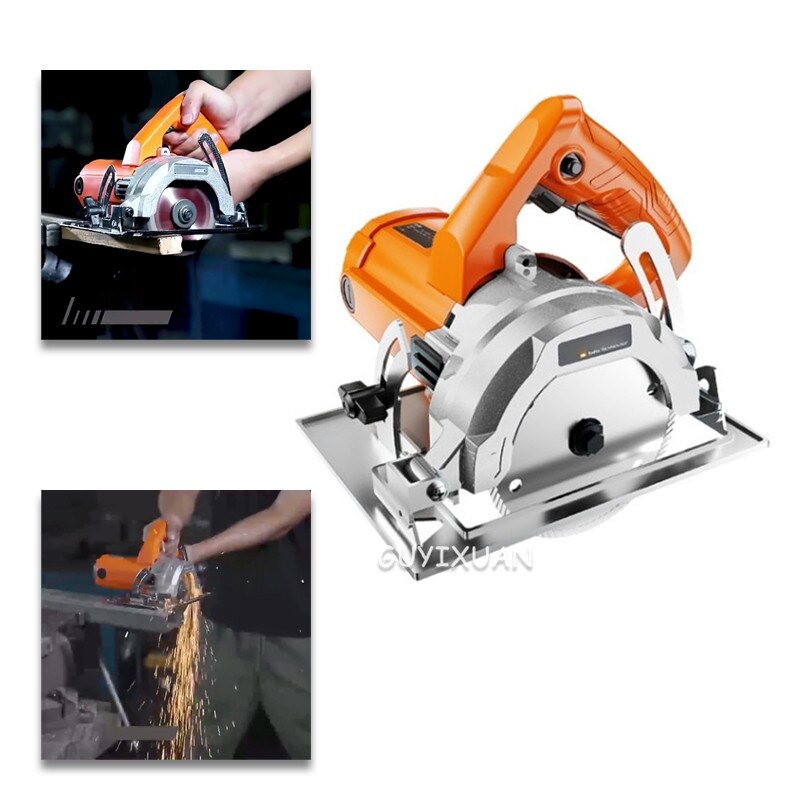 Cutting Machine Ceramic Tile Special High Power Multifunctional Woodworking Slotting Machine Electric Marble Machine Small House