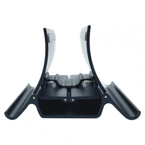 Non-slip Stable Firmly Fix Every Angle Laptop Storage Stand for Office: black