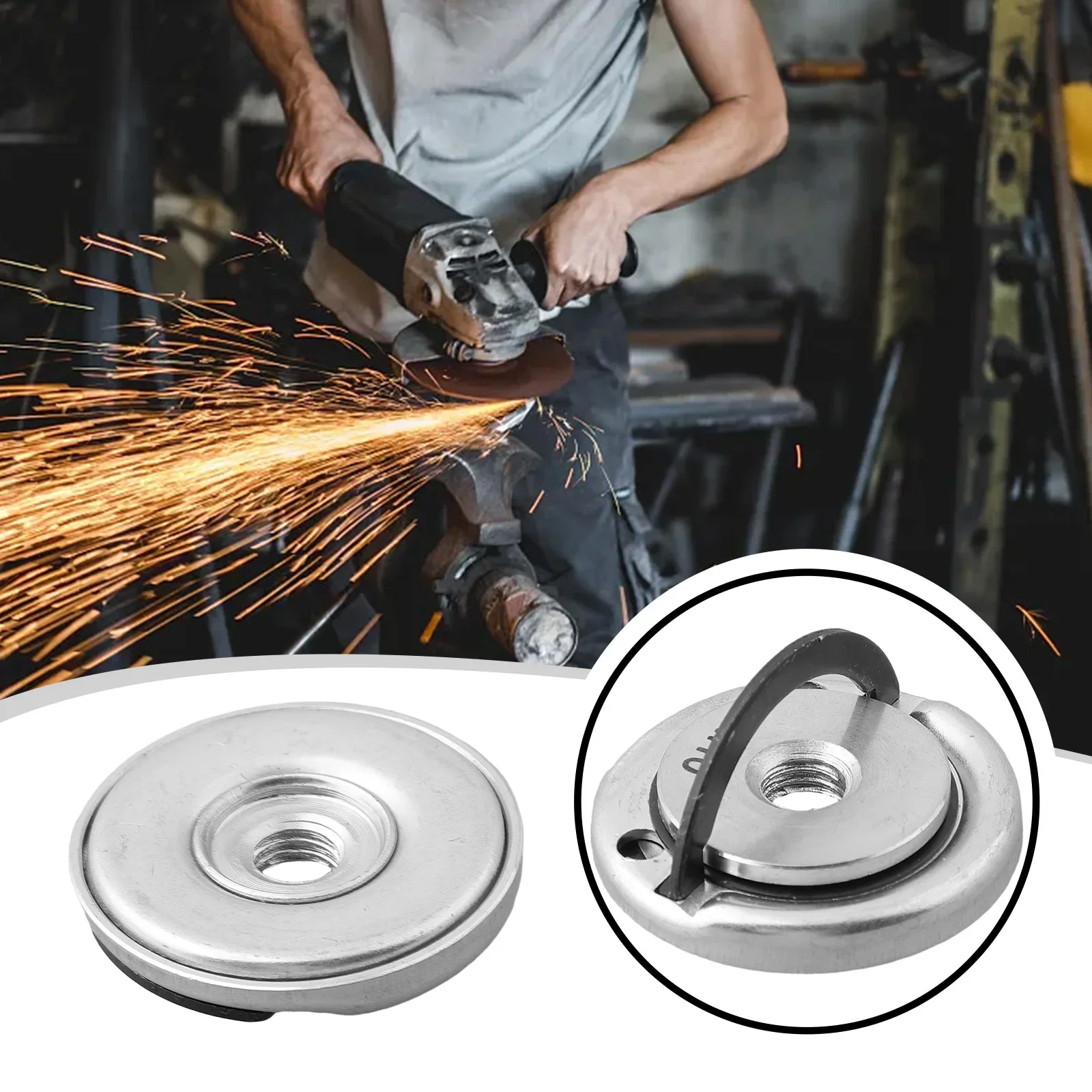 Quick Release Flens Moer M10 Draad Haakse Slijper Zelfsluitende Persplaat Haakse Slijper Release Borgmoer Elektrisch gereedschap