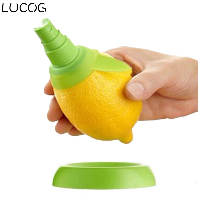 LUCOG 2pcs Mini Lemon Sprayer Fruit Juicer Citrus Lime Juicer Squeezer Reamer Kitchen Citrus Sprayer Lemon Lime