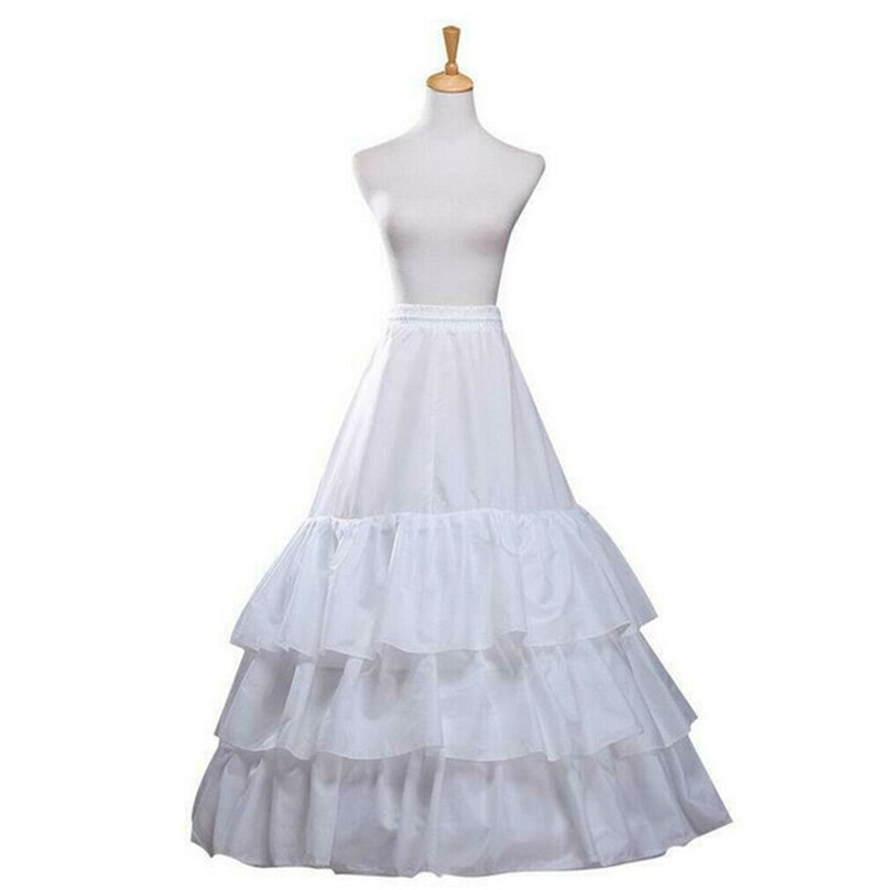 Braut Petticoat Krinoline Unterrock Hochzeit Kleid Band Lolita Petticoat Lange Phantasie Rutscht Weiß Petticoat Rockabilly tüll