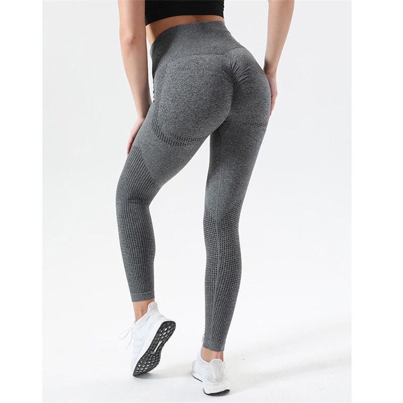 Vrouwen Naadloze Yoga Leggings Push Up Hoge Taille Tummy Controle Workout Gym Sportwear Fitness Sport Booties Running Vrouwelijke Broek