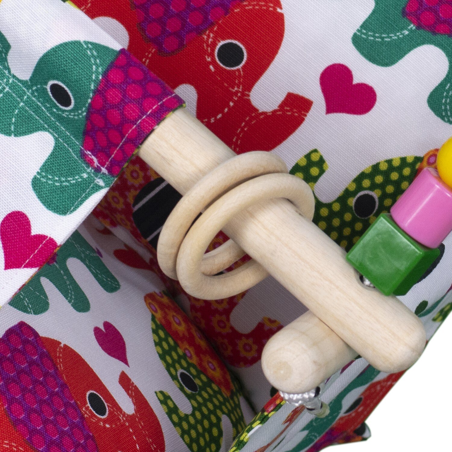 Seizoen Unisex Baby Schommel Hangmat Baby Patio Scenic Houten Kind Katoen Olifant Stof Linnen Stof Thuis Type Olifant Patroon hangmat